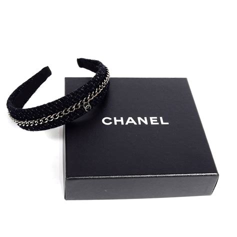 chanel headband original|Chanel headband fashion.